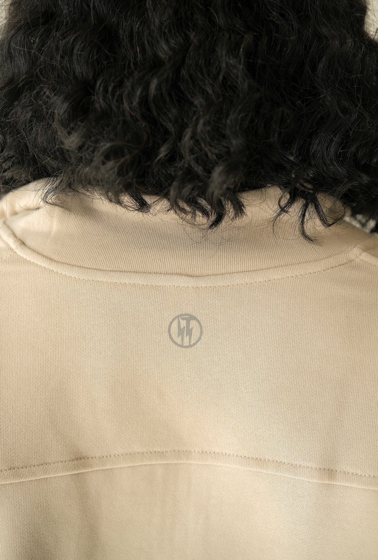 Cream Cropped Jacket