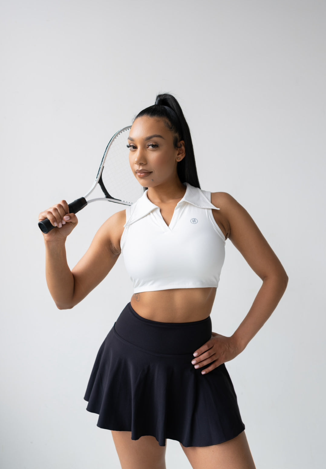 Polo Cropped Top