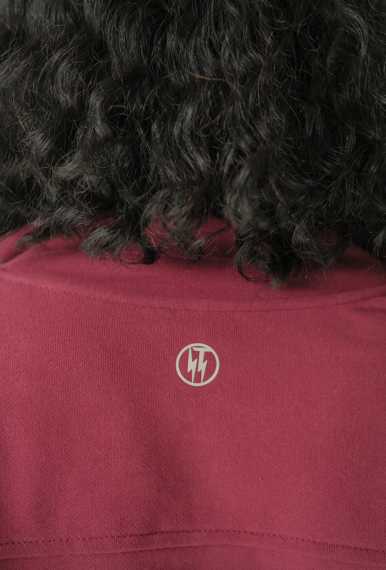 Burgundy Cropped Jacket