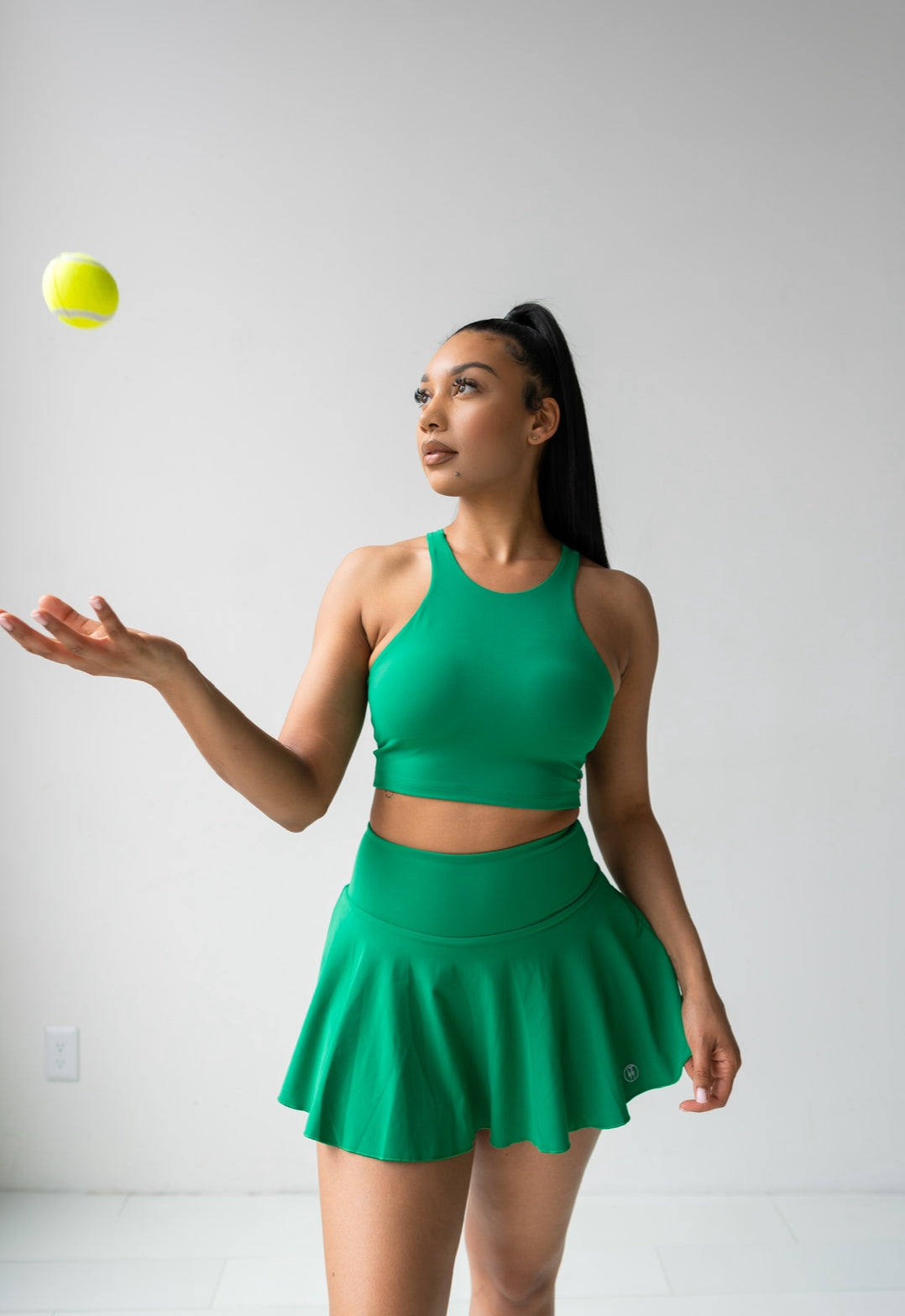 SERENA SKIRT - GREEN